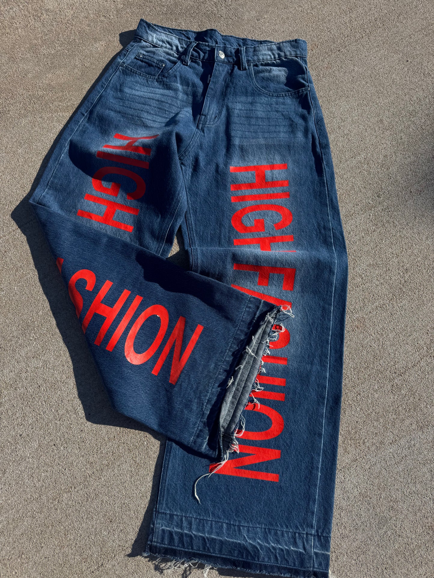 HIGH FASHION BLUE DENIM